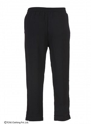 Black Ankle-Length Pants