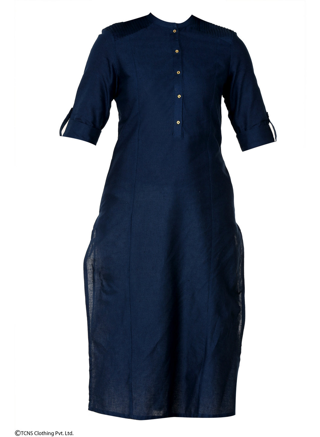 Blue 3/4 Sleeve kurta