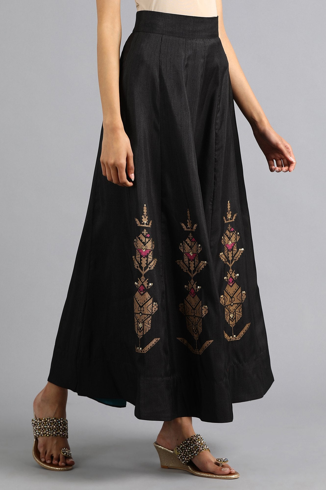 Black & Golden Skirt