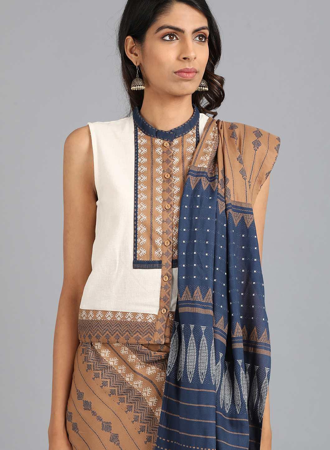 Gold Mandarin Neck Embellished Gypsuit - wforwoman