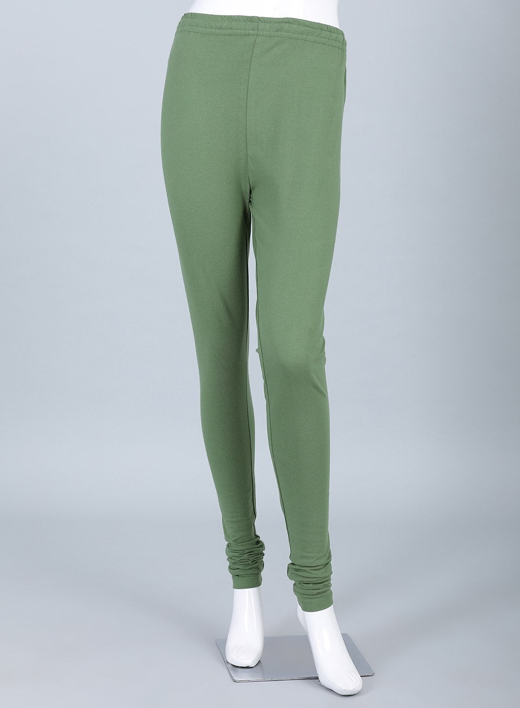 Green Knitted Churidar