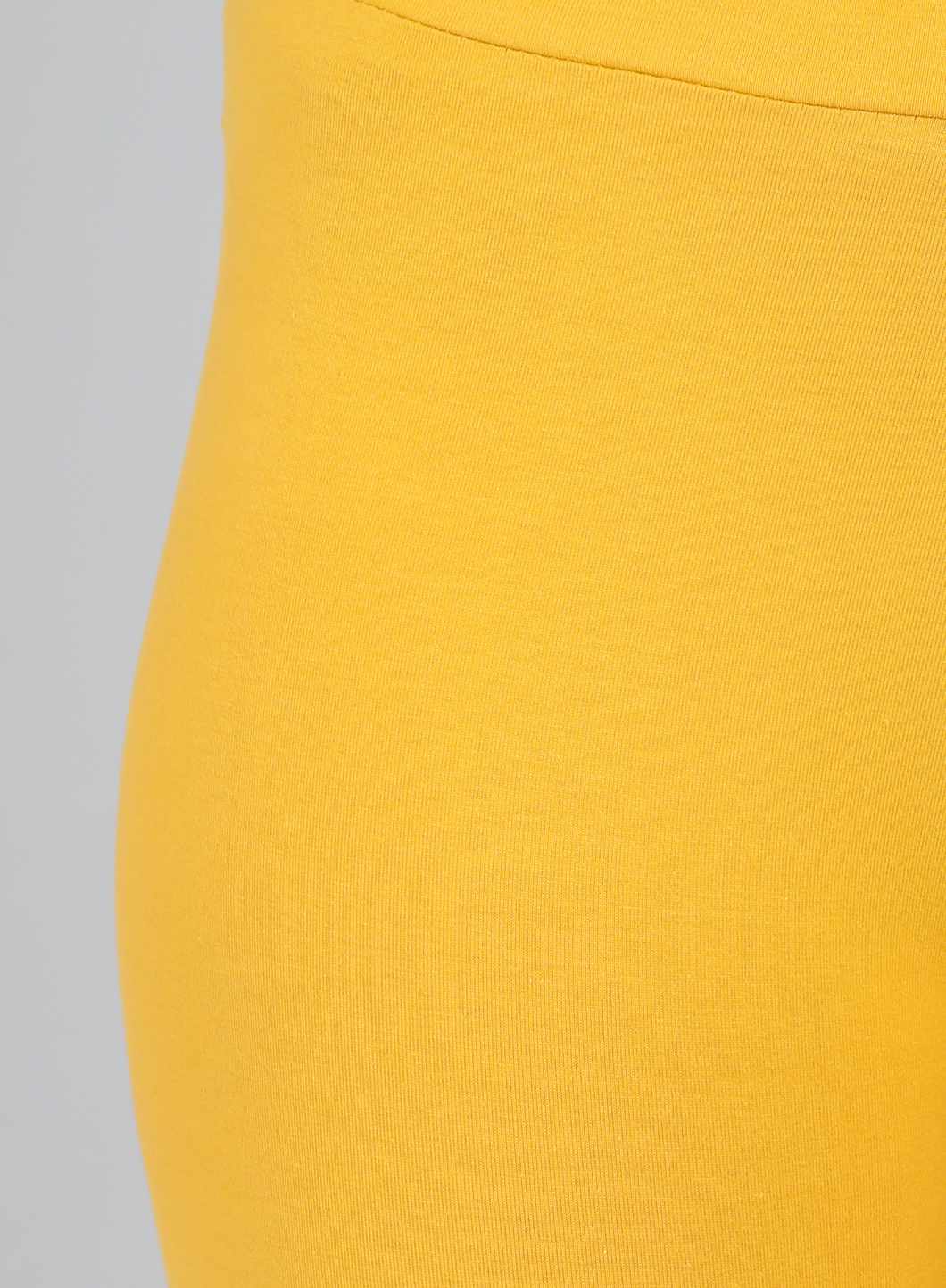 Yellow Ankle Length Tights