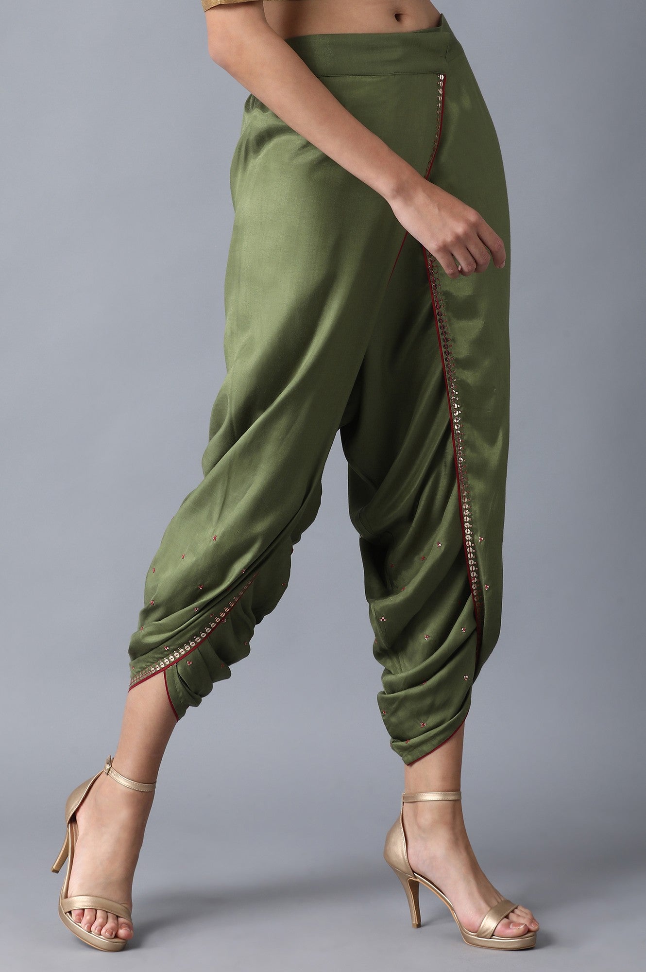 Green Tulip Pants
