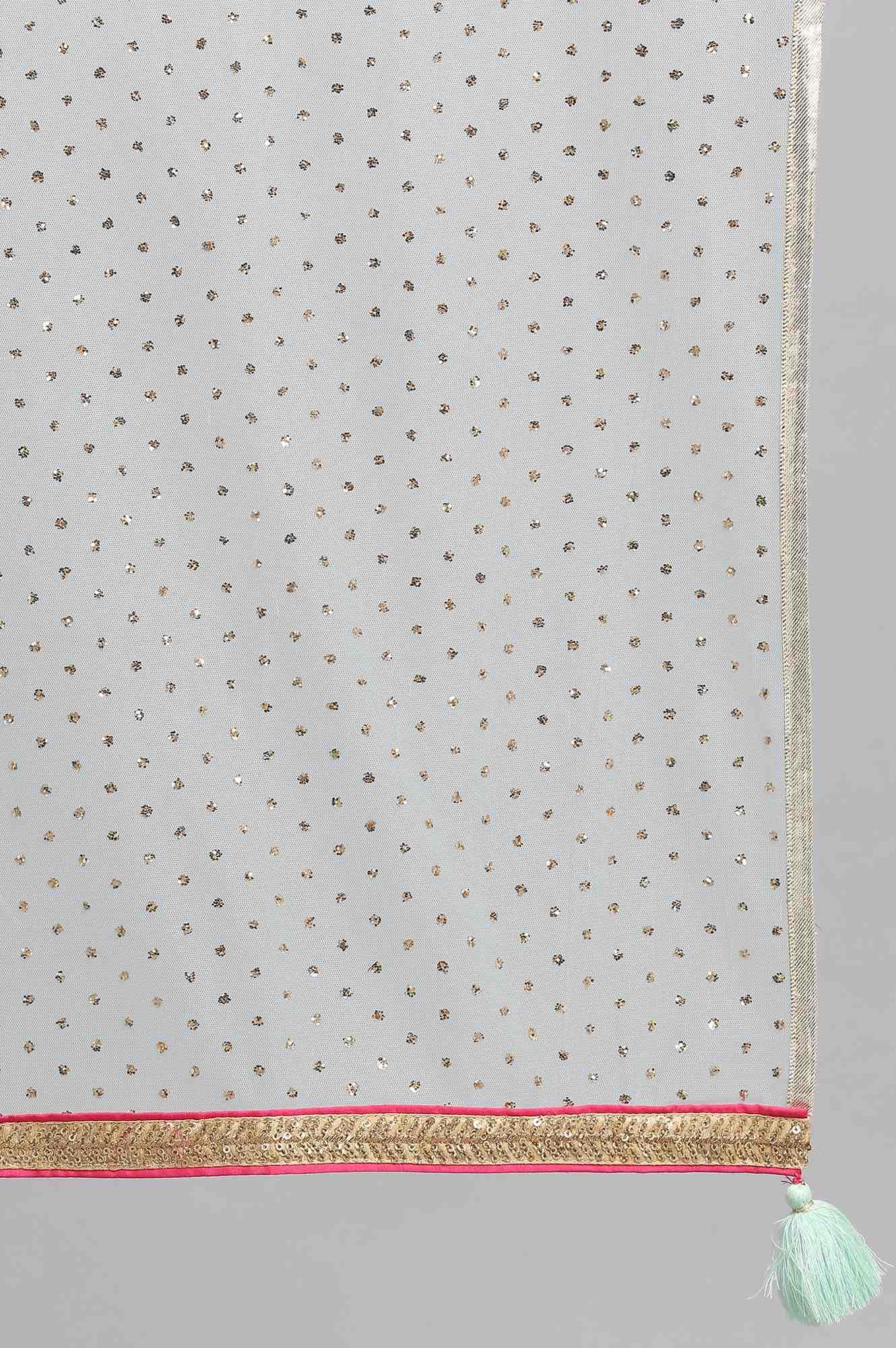 Pink Mandarin Neck Embroidered kurta Set - wforwoman