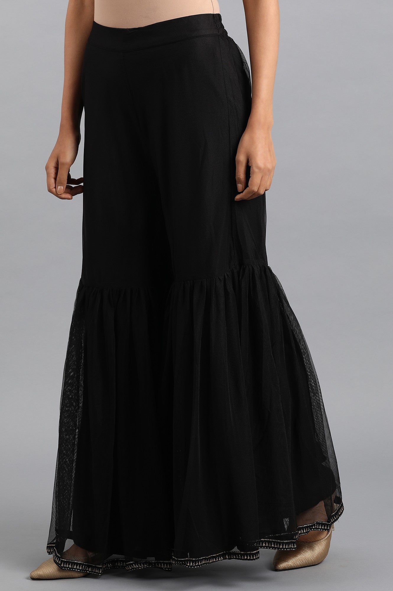 Black Layered Sharara