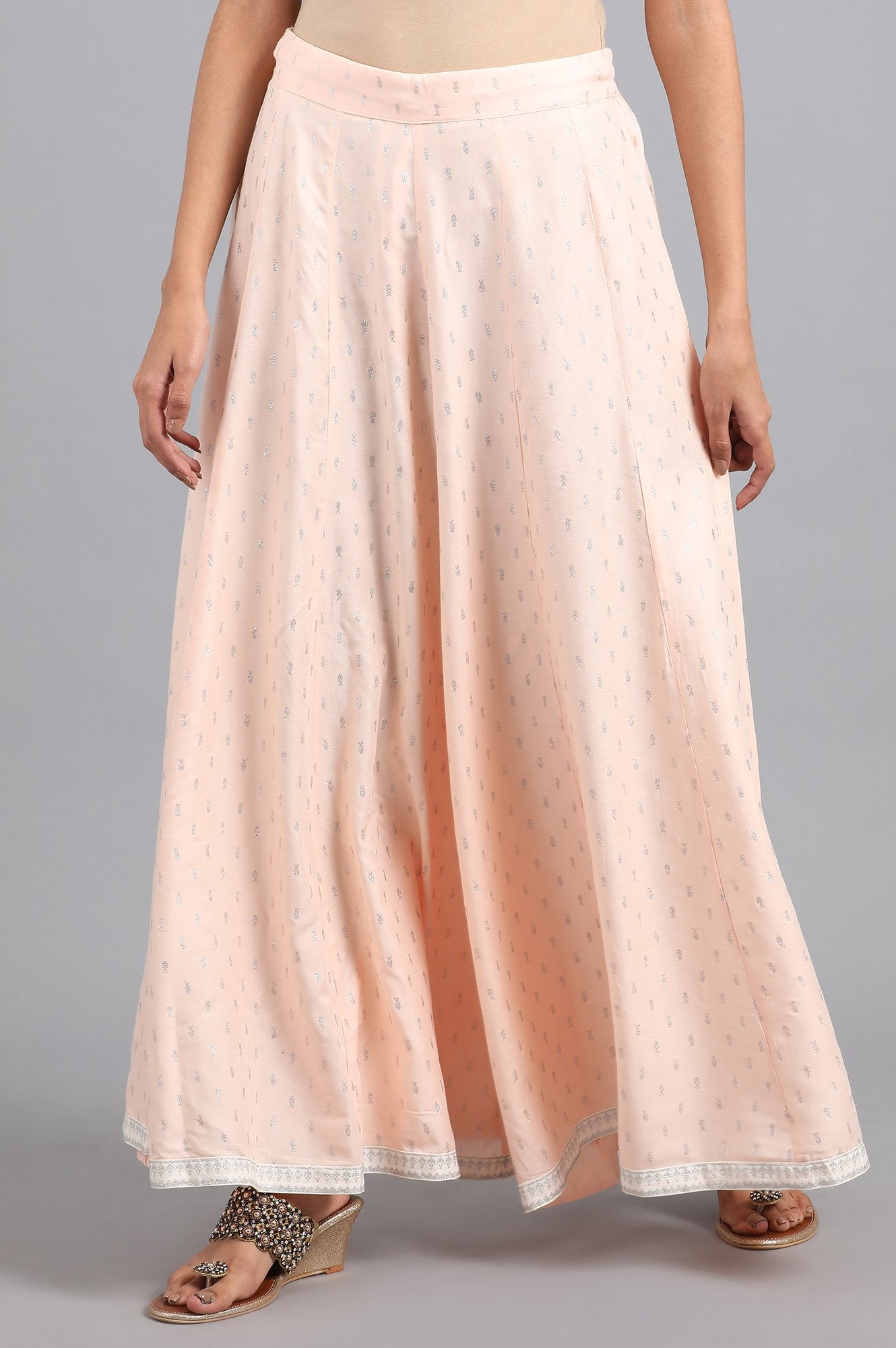 Pink Flared Culottes