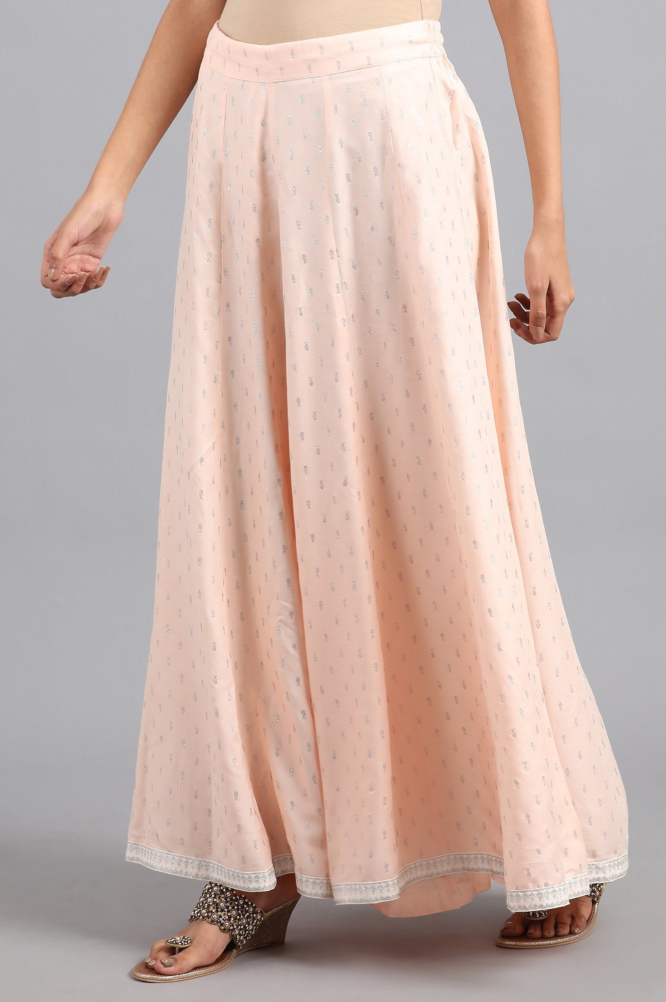 Pink Flared Culottes