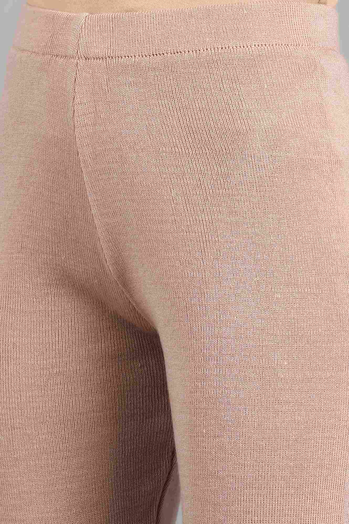 Pink Woollen Leggings