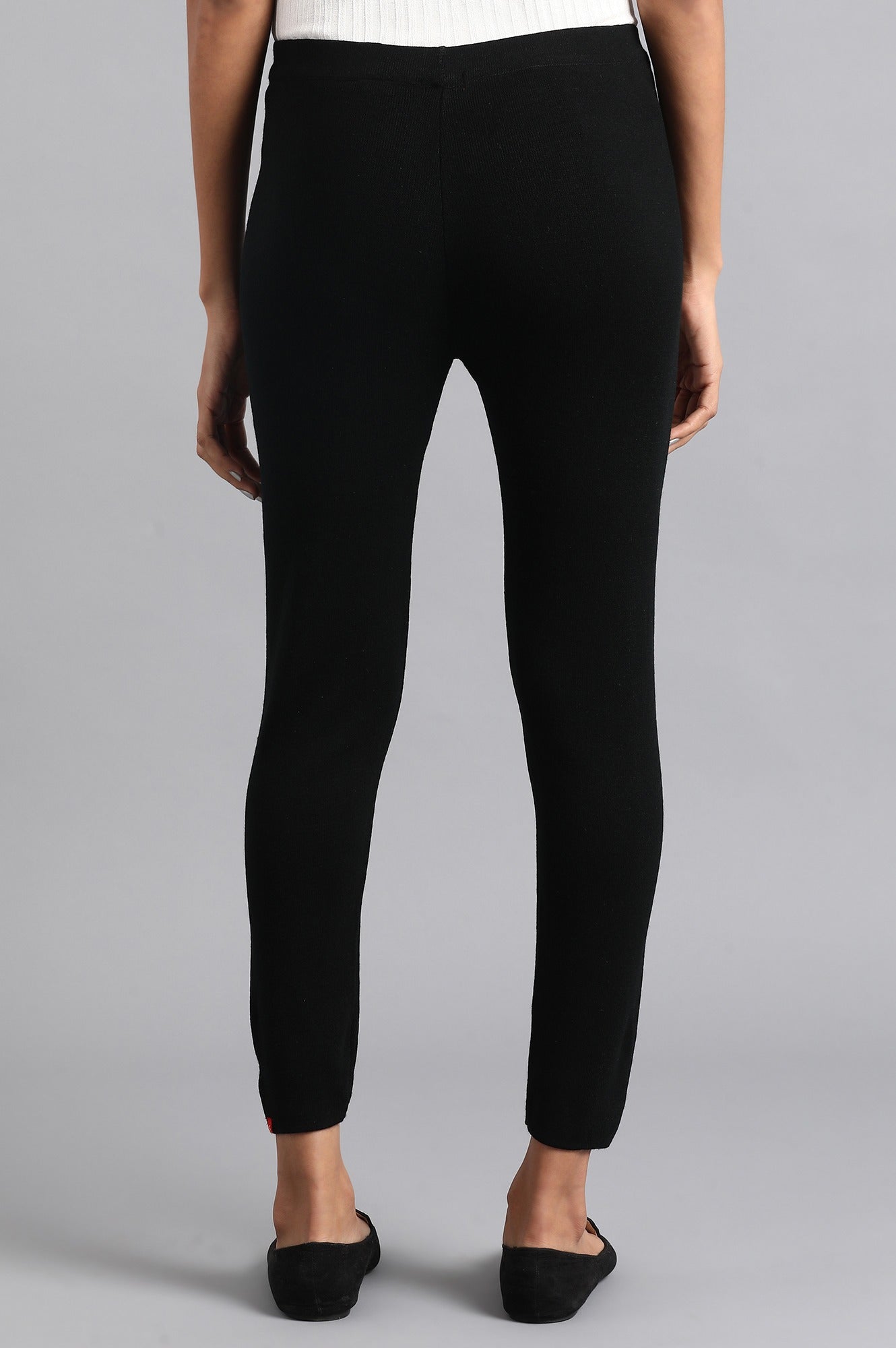 Black Woollen Tights