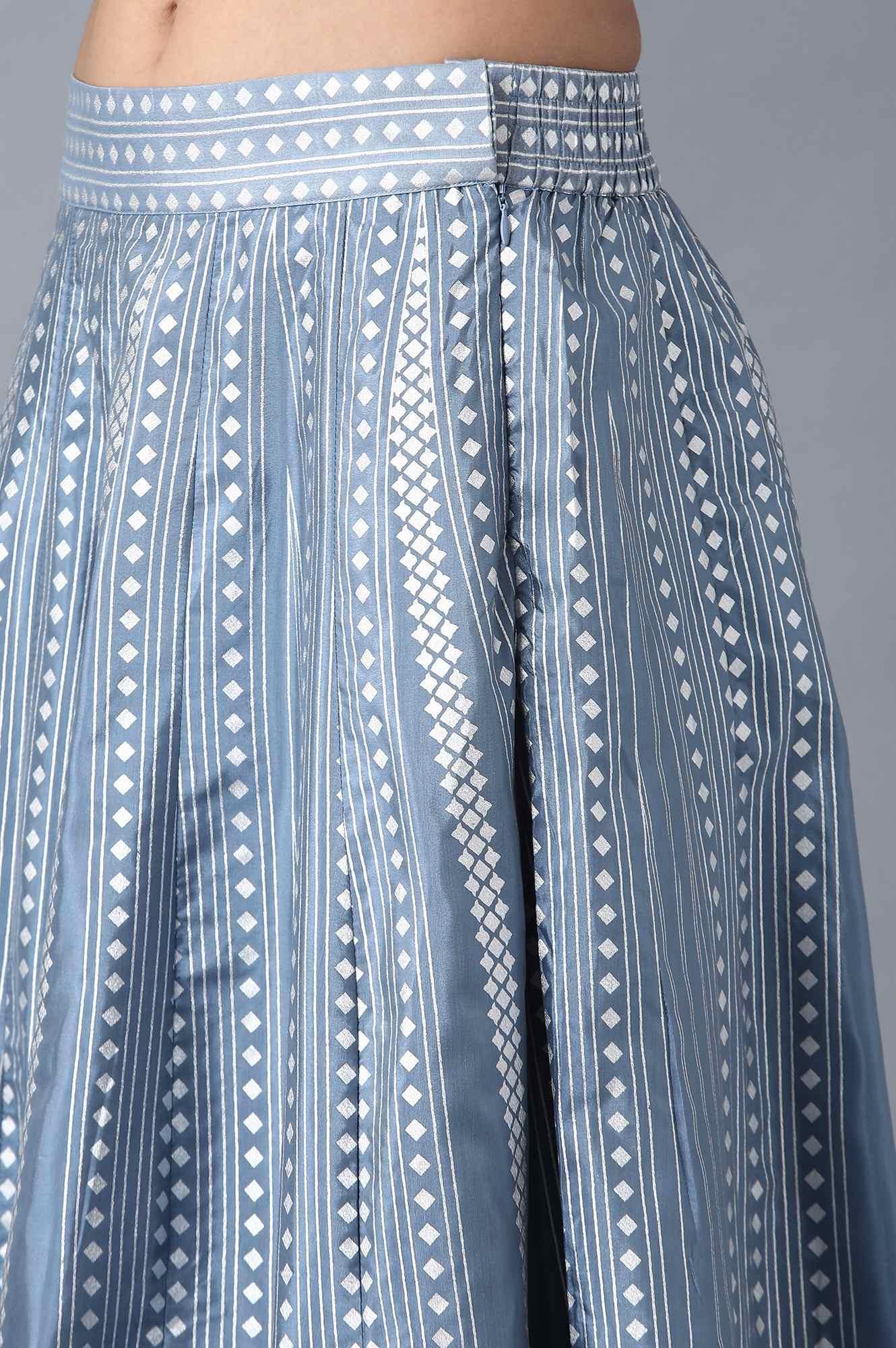 Pink Round Neck Embroidered Set - wforwoman