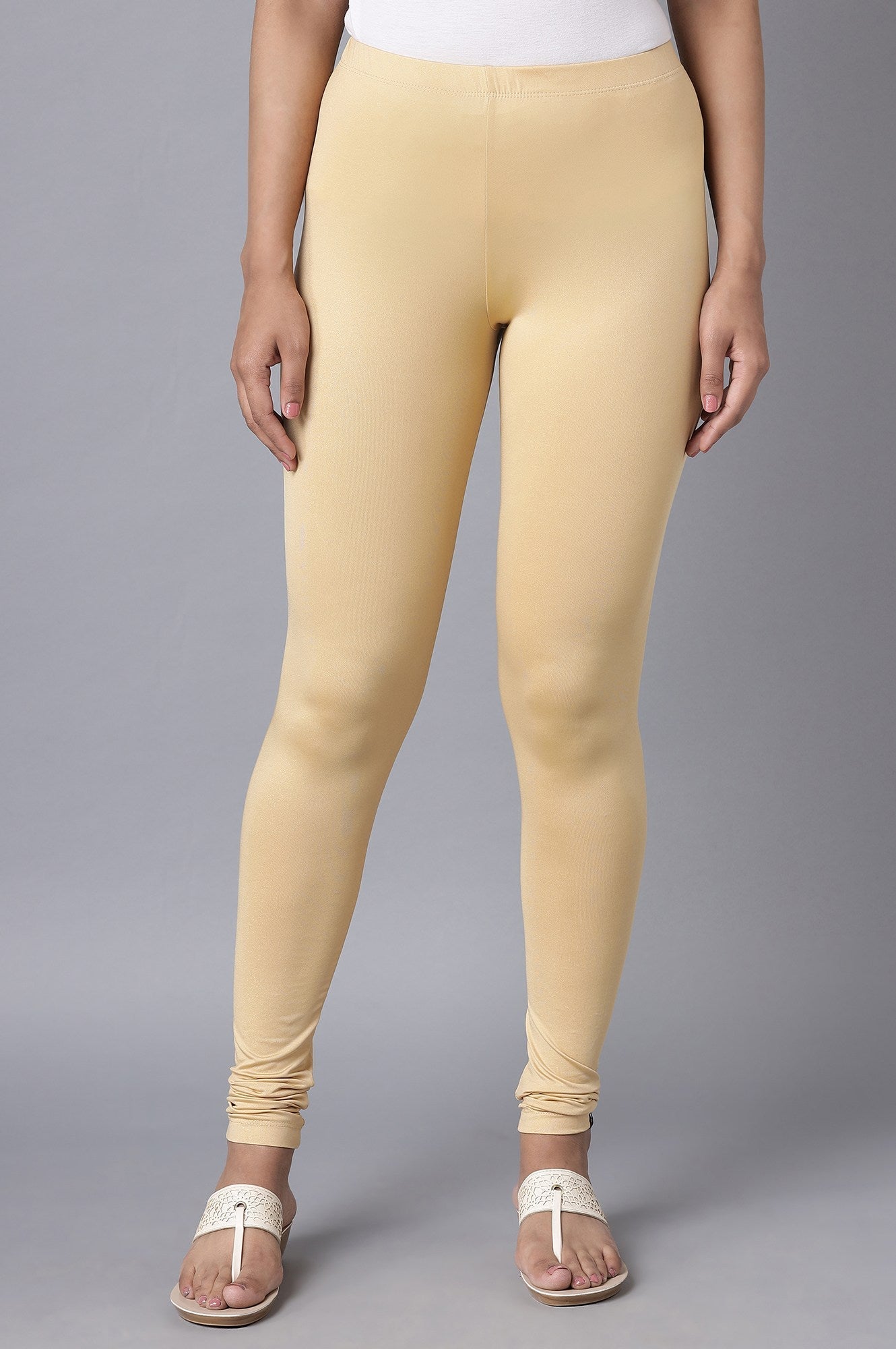 Gold Skin Fit Churidar