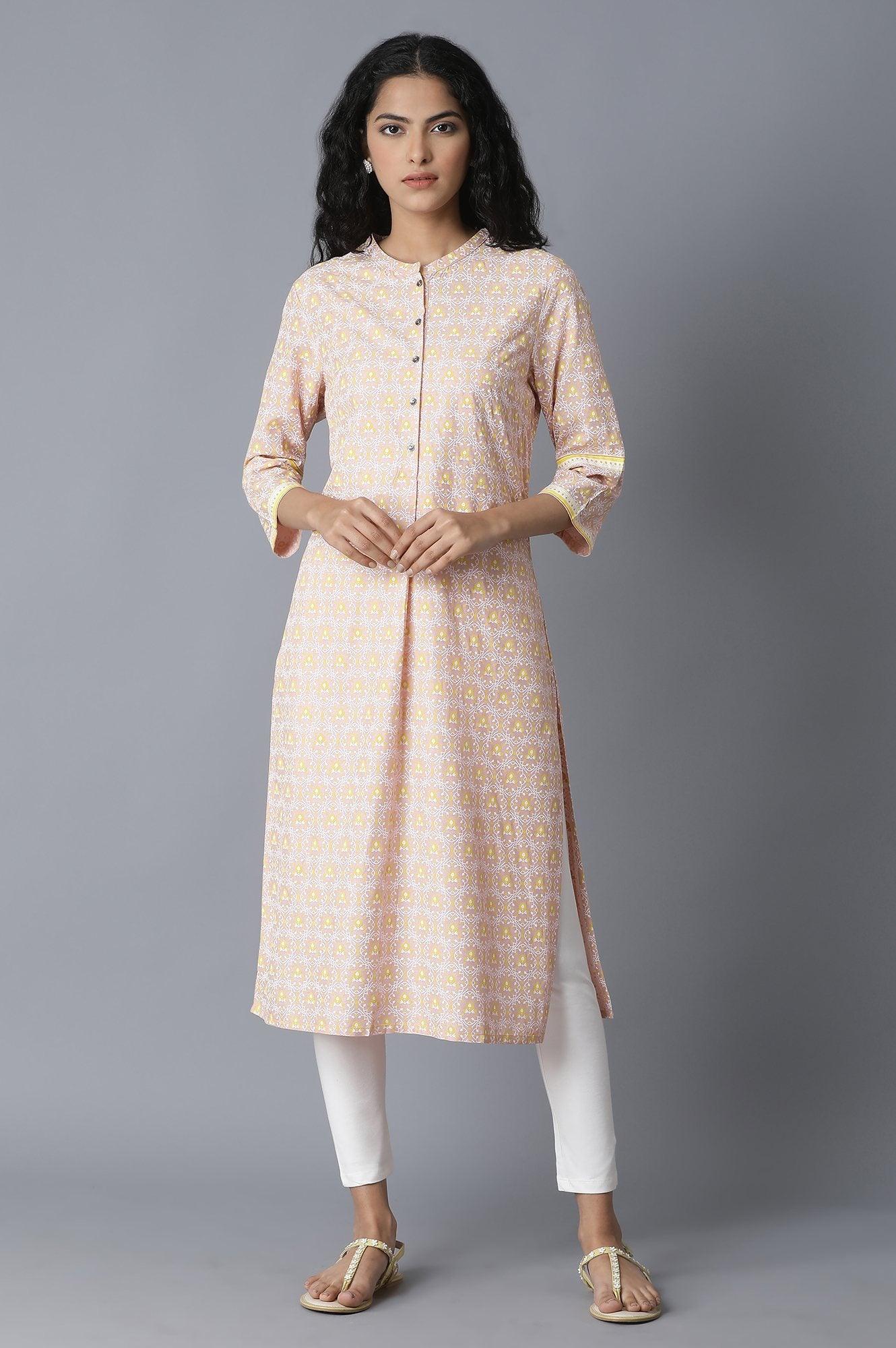 Chintz Rose Printed kurta - wforwoman