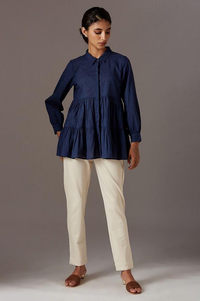 Beige Slim Pants - wforwoman