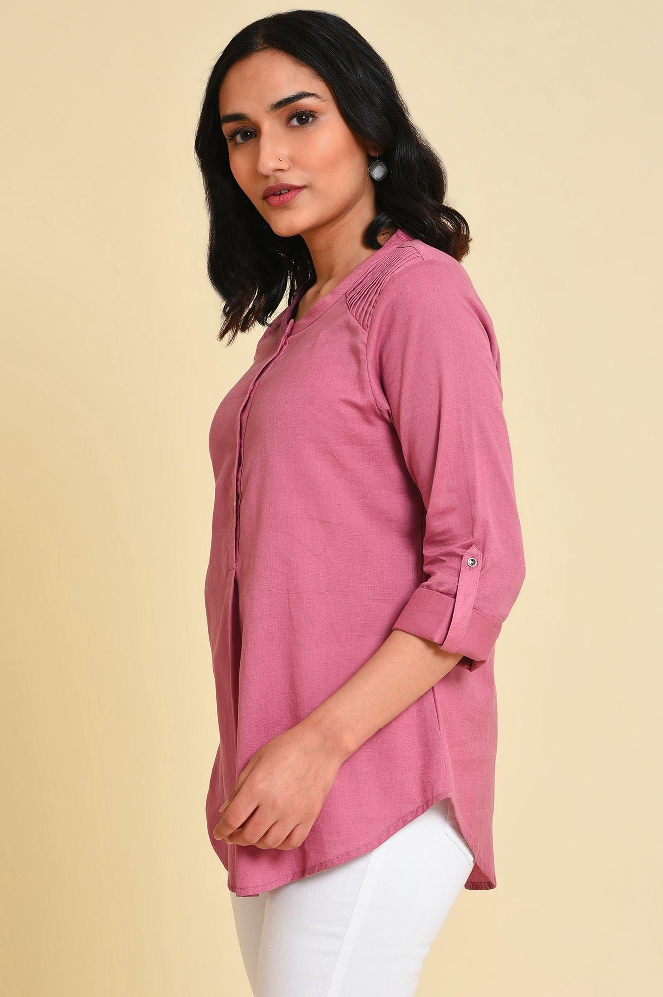 Purple Western Women Top - wforwoman