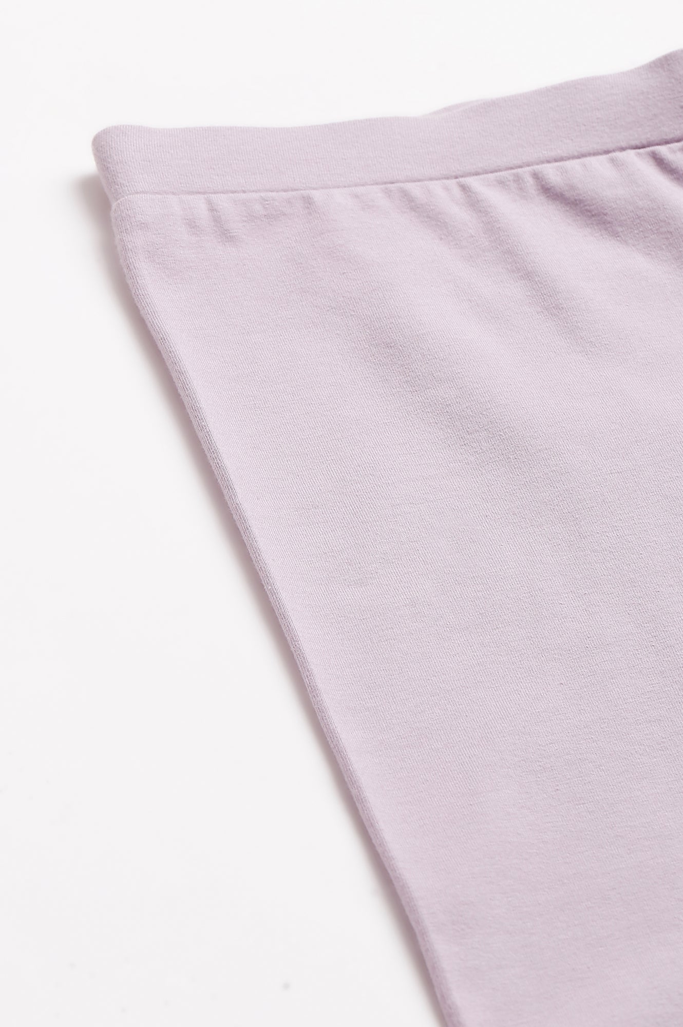 Lilac Cotton Jersy Lycra Tights