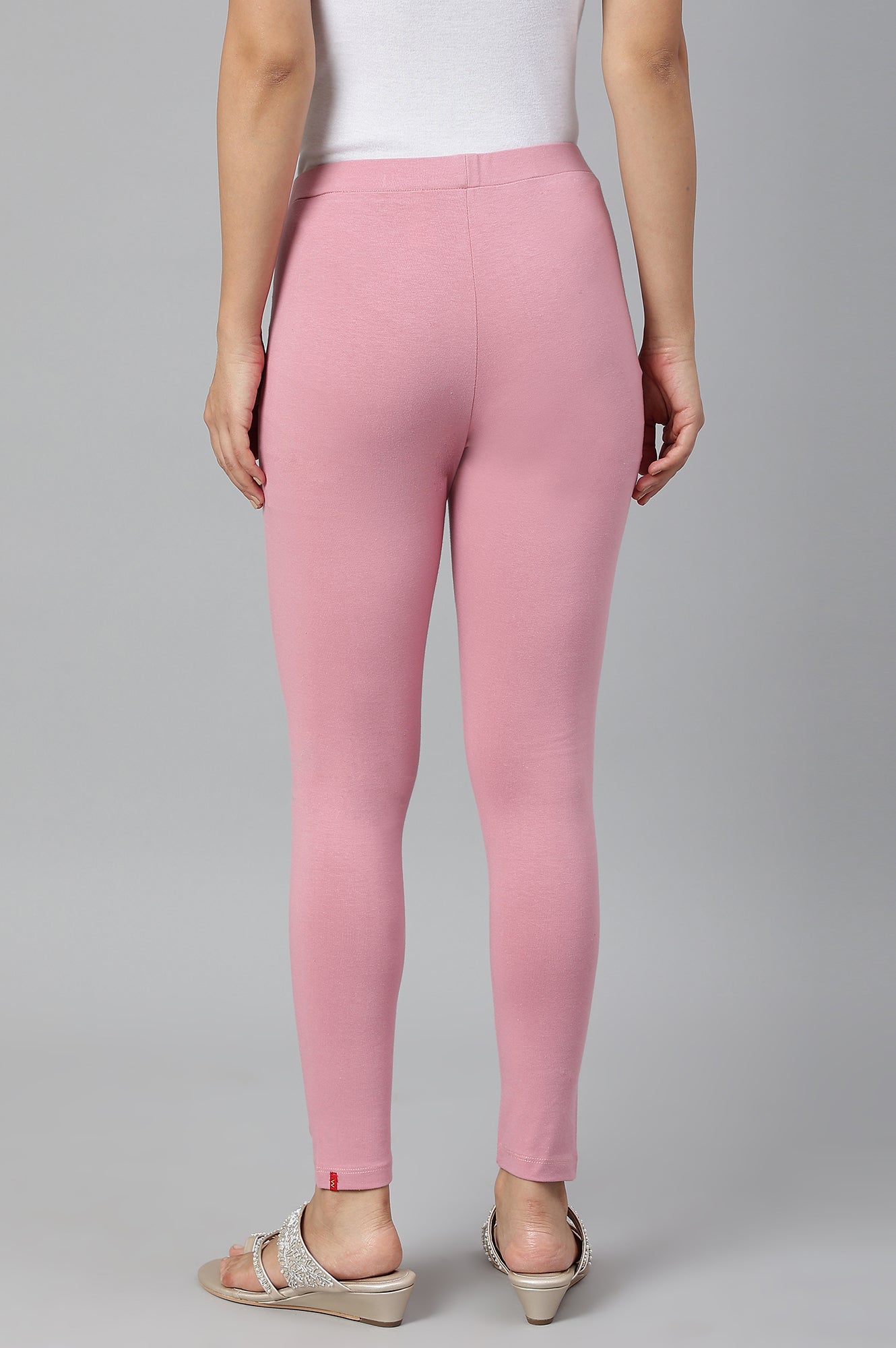 Light Purple Cotton Jersy Lycra Tights