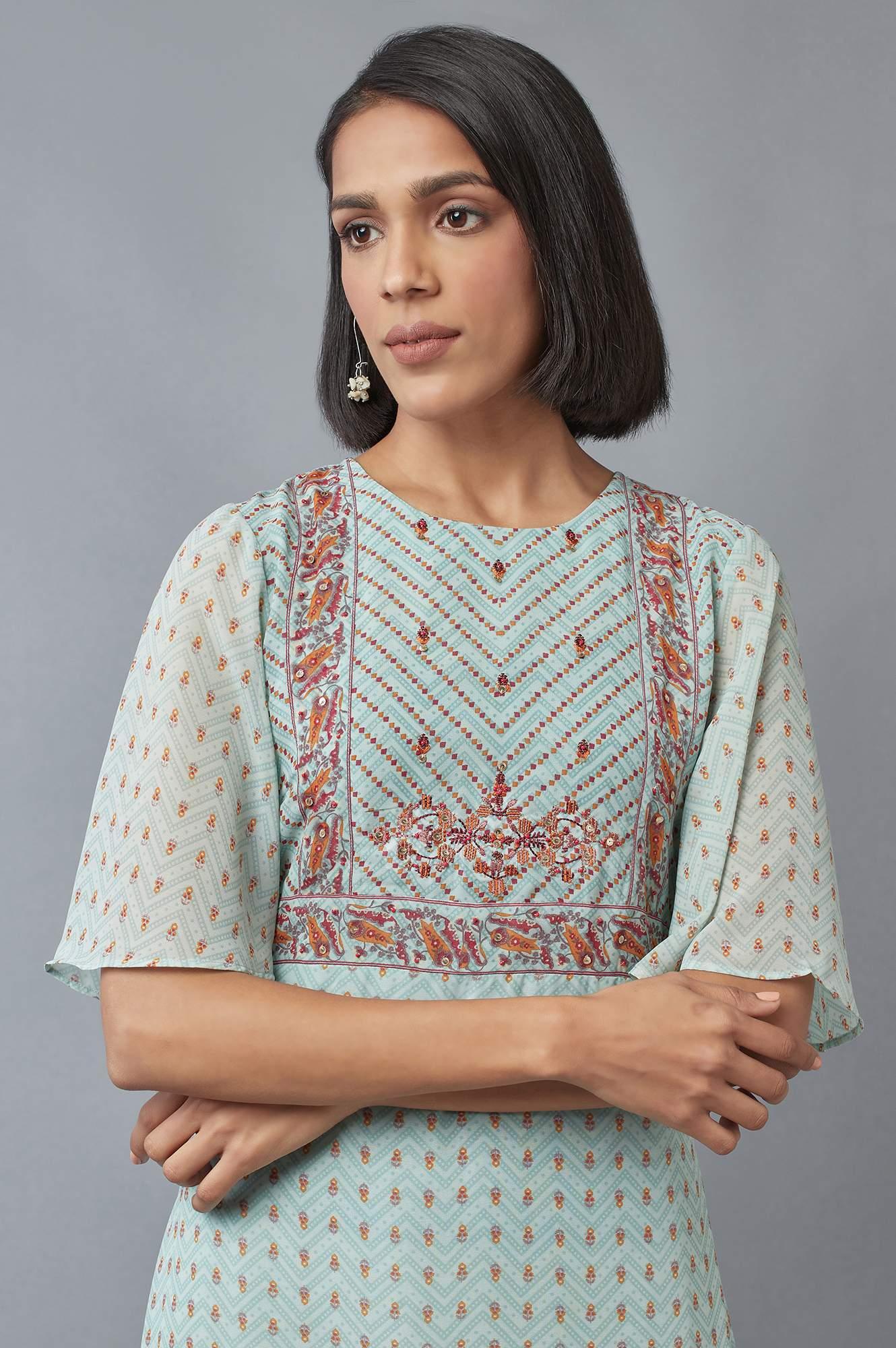 Harbour Green Asymmetric Dress - wforwoman