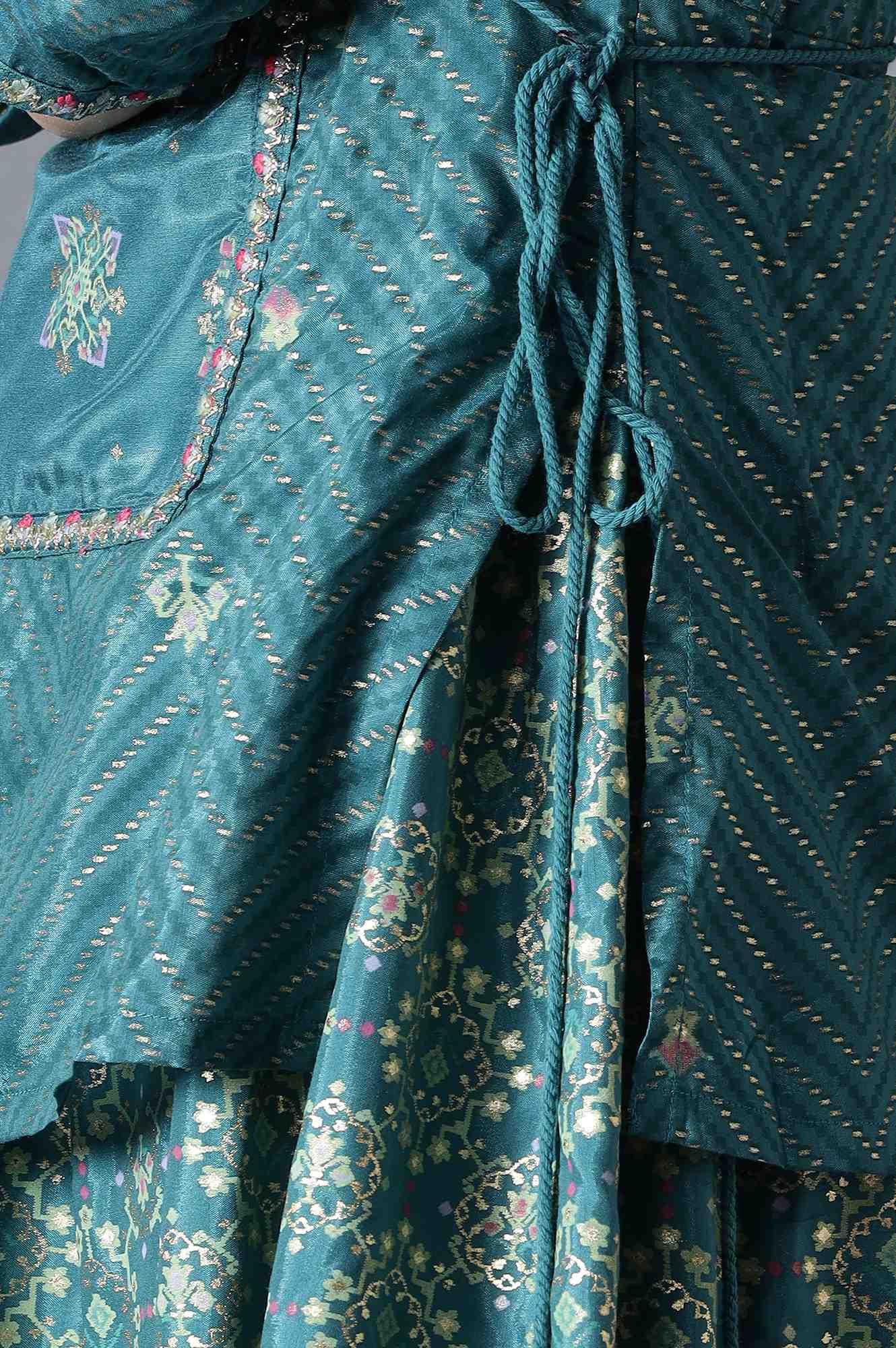 Green Printed Attached &