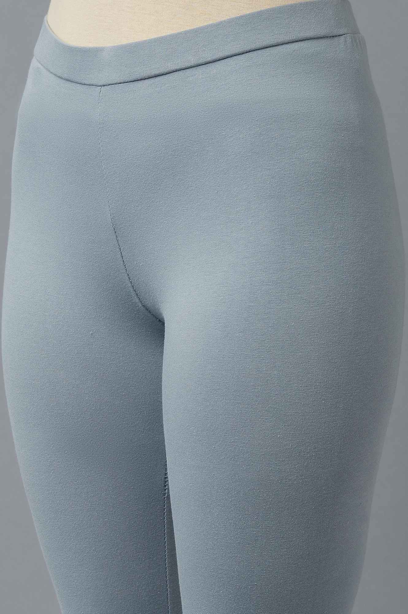 Chambray Blue Tights