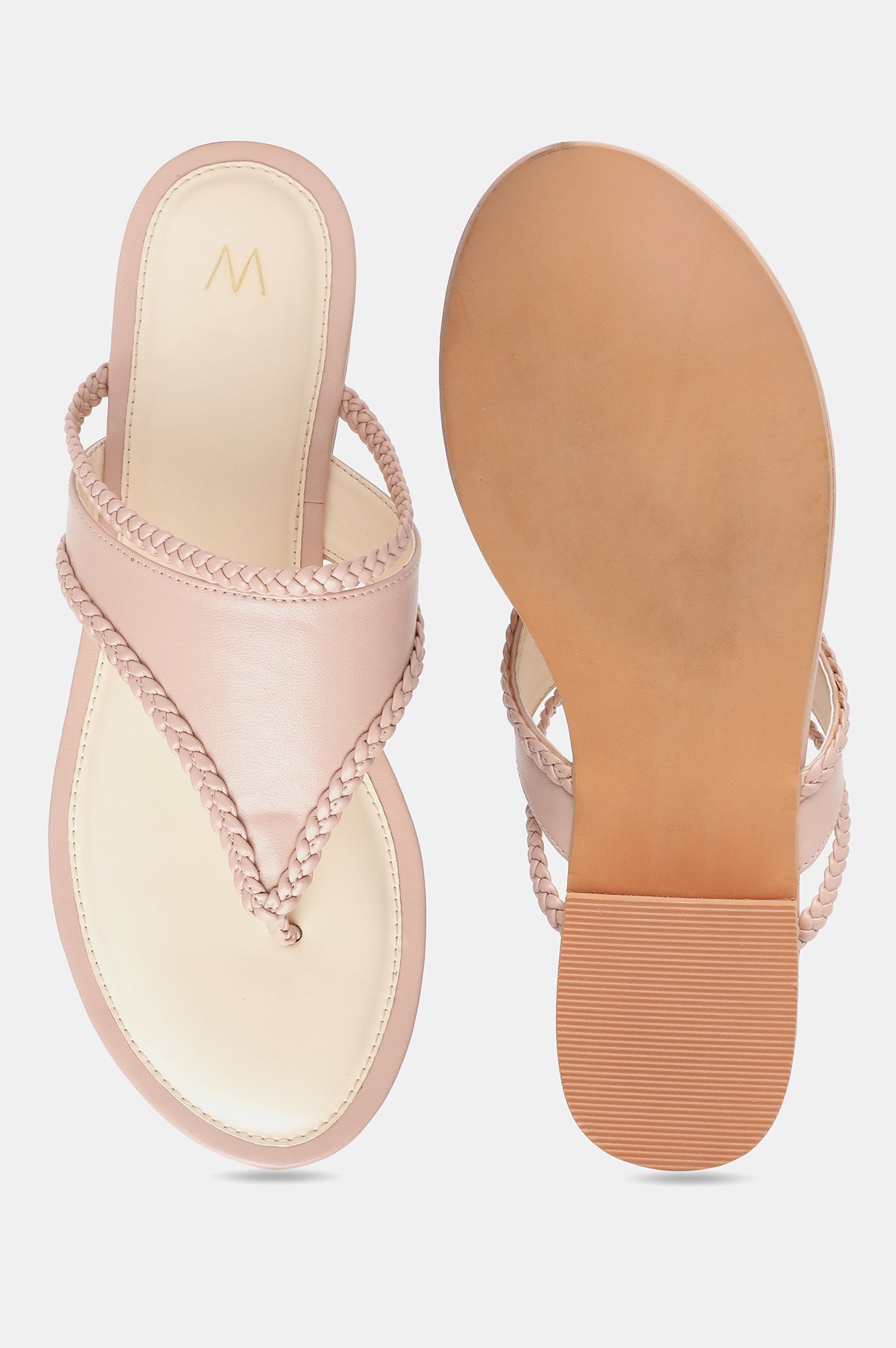 W Woven Design Open Flat