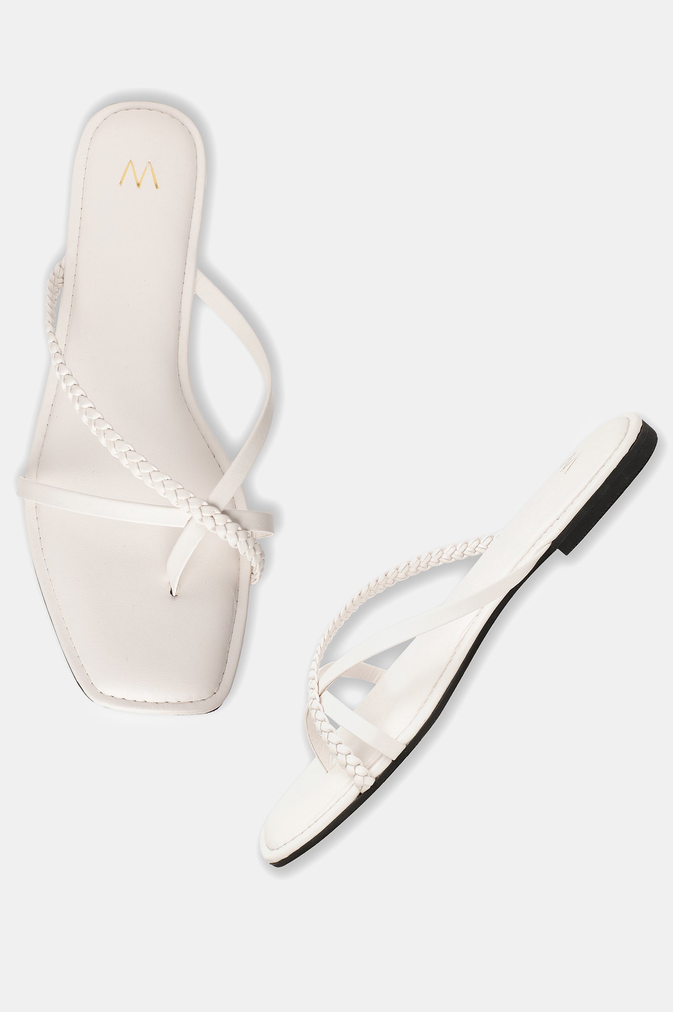 W Woven Design Open Flat