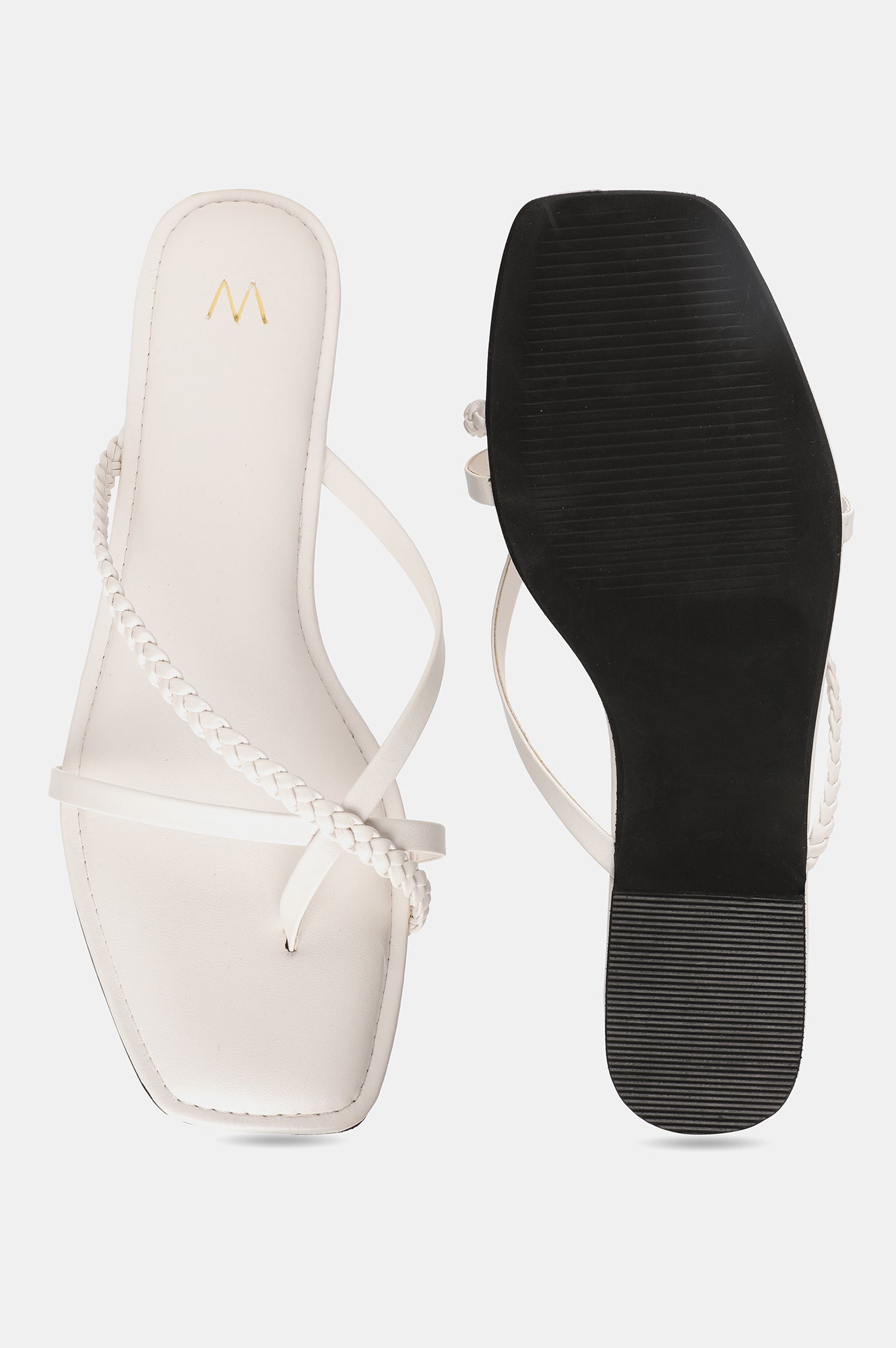 W Woven Design Open Flat