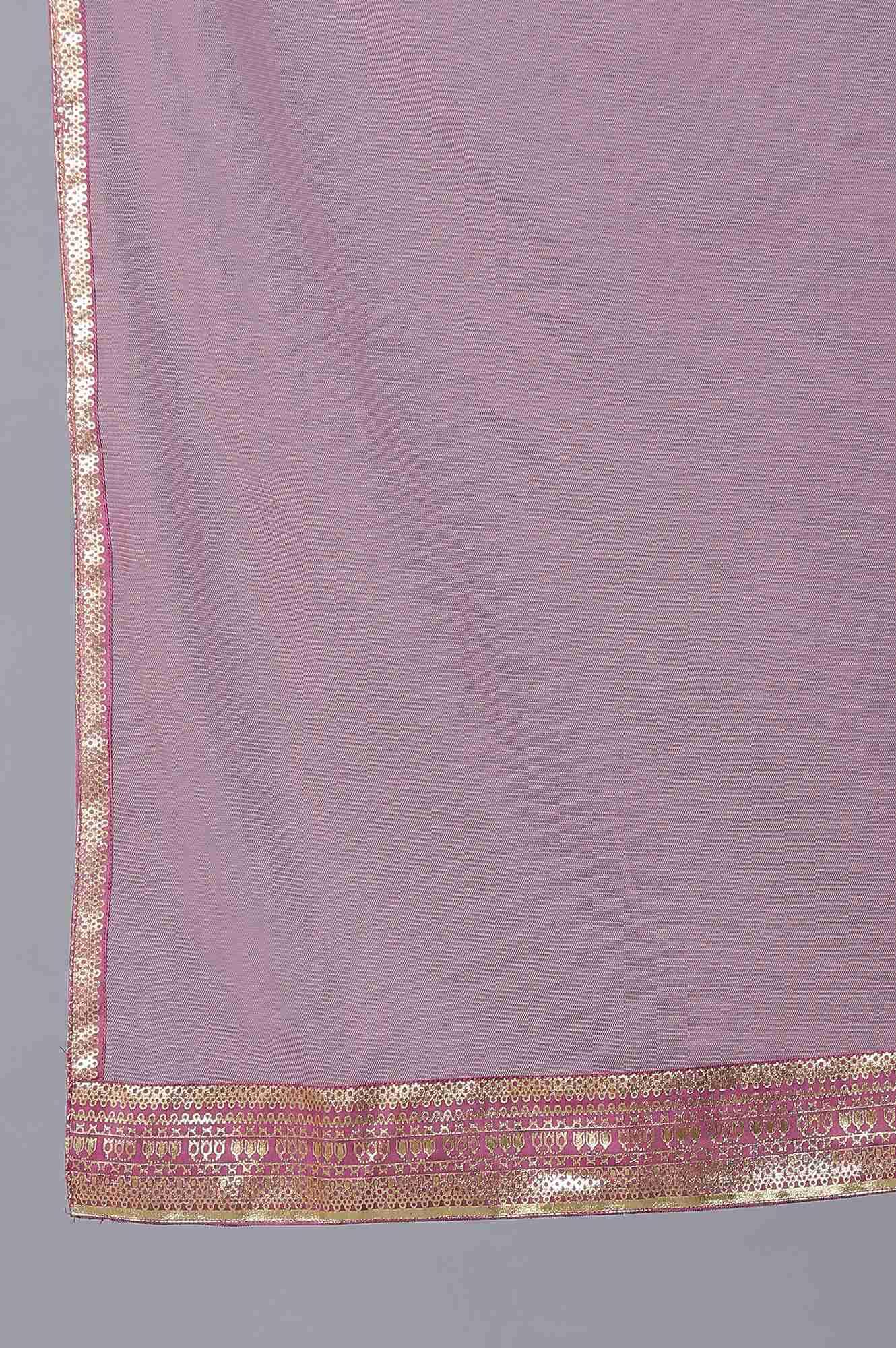 Olive Green Embroidered kurta And Draped Pants Set - wforwoman