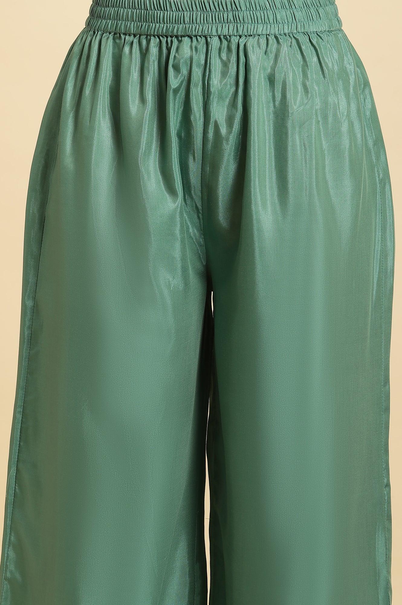 Pink Digital Printed Kurta, Pants And Dupatta Set - wforwoman