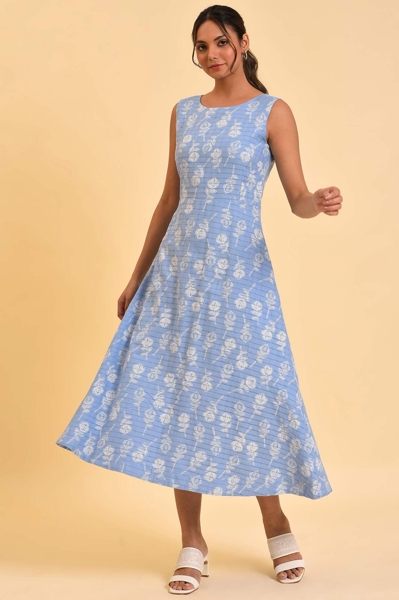 blue paisley shirt dress 80's Paisley Print Shirt Dress – The Vintage Vault main image 0