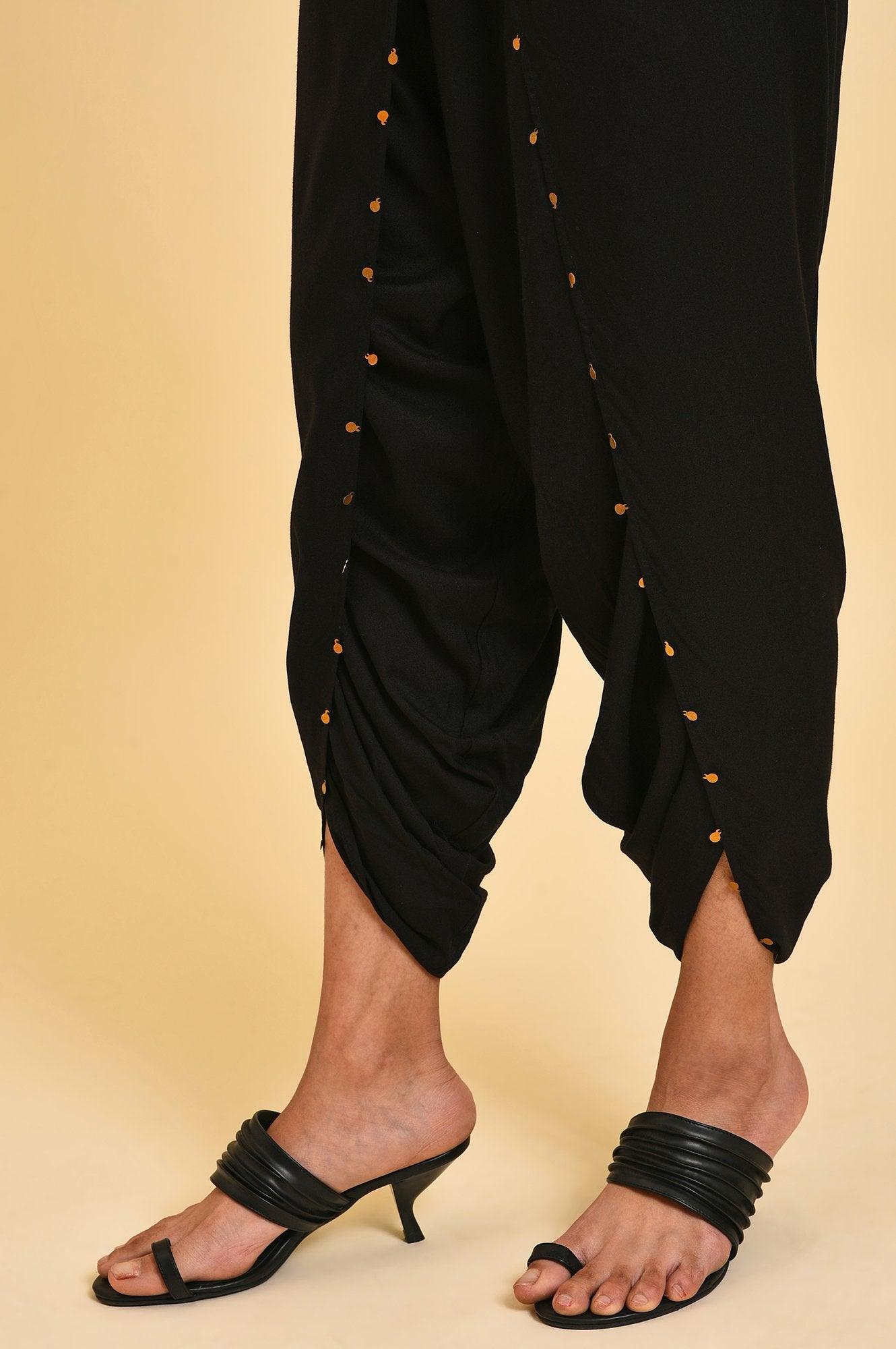 Dark Yellow Printed Shirt Dress Set - wforwoman