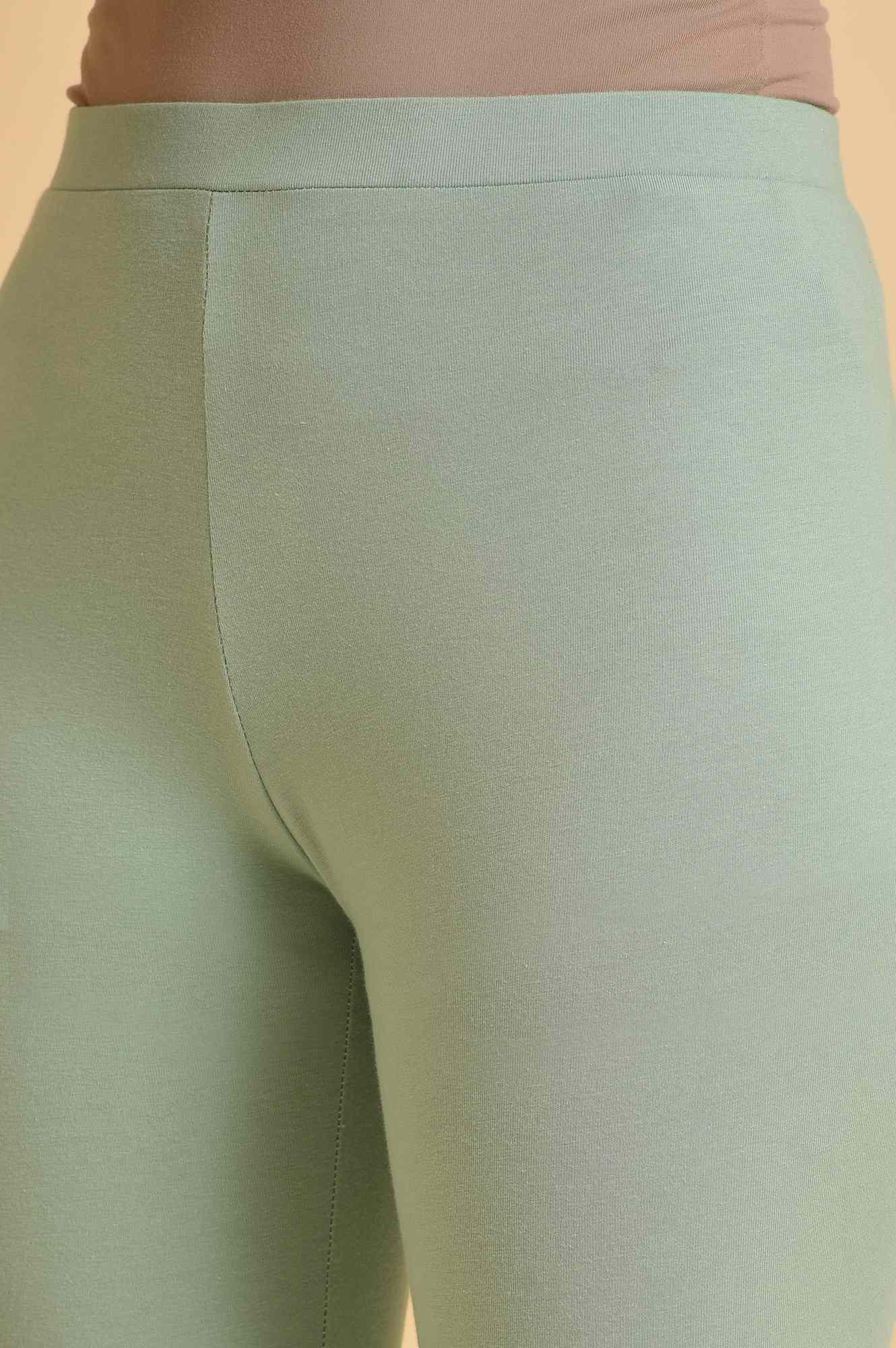 Beige Floral Print kurta, Tights & Dupatta Set - wforwoman