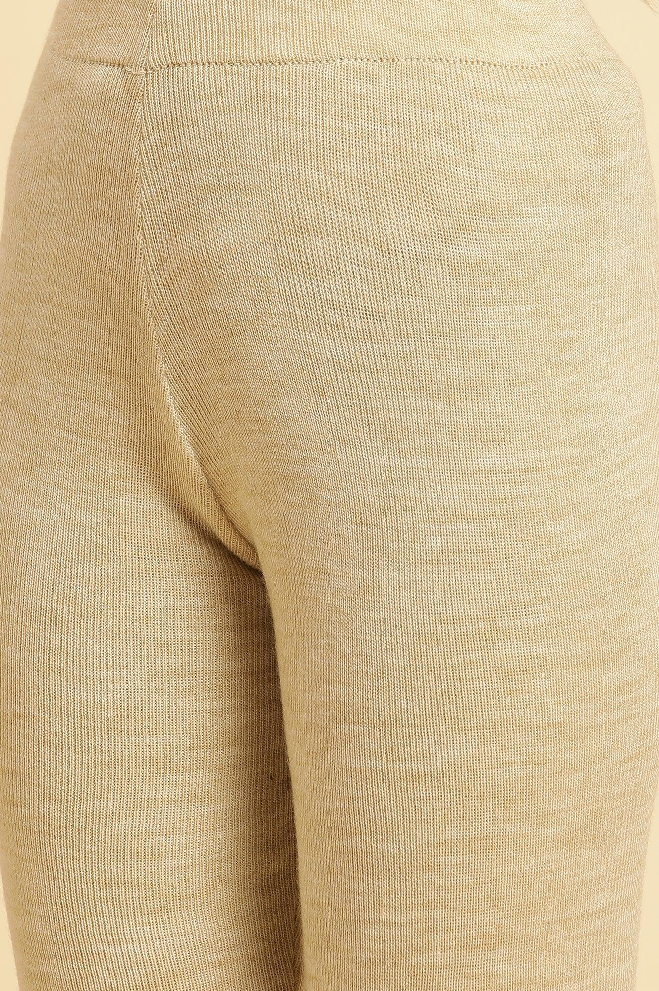 Red Embroidered Winter Kurta And Tights Set - wforwoman