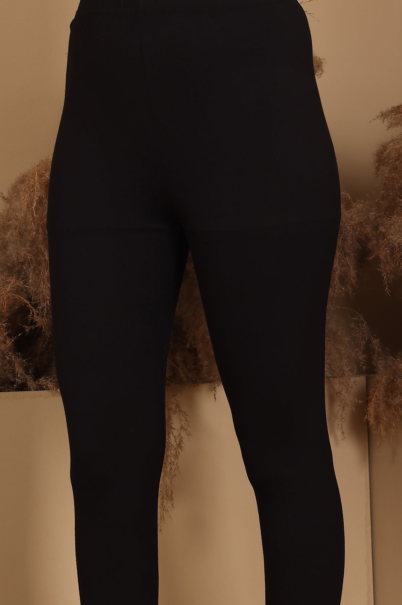 Black Printed Chiffon Kurta with Embroidery, Churidar and Dupatta Set