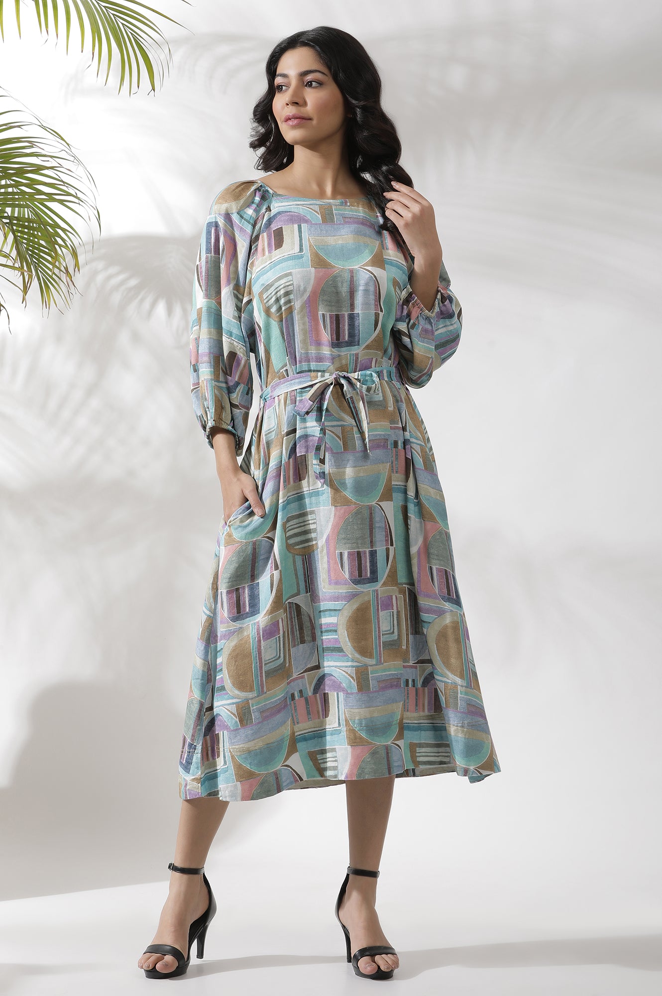 multicolor a line dress A-line V neck Multicolor Prom Dress Tulle Ombre Evening Gowns #POL055 SELINADRESS