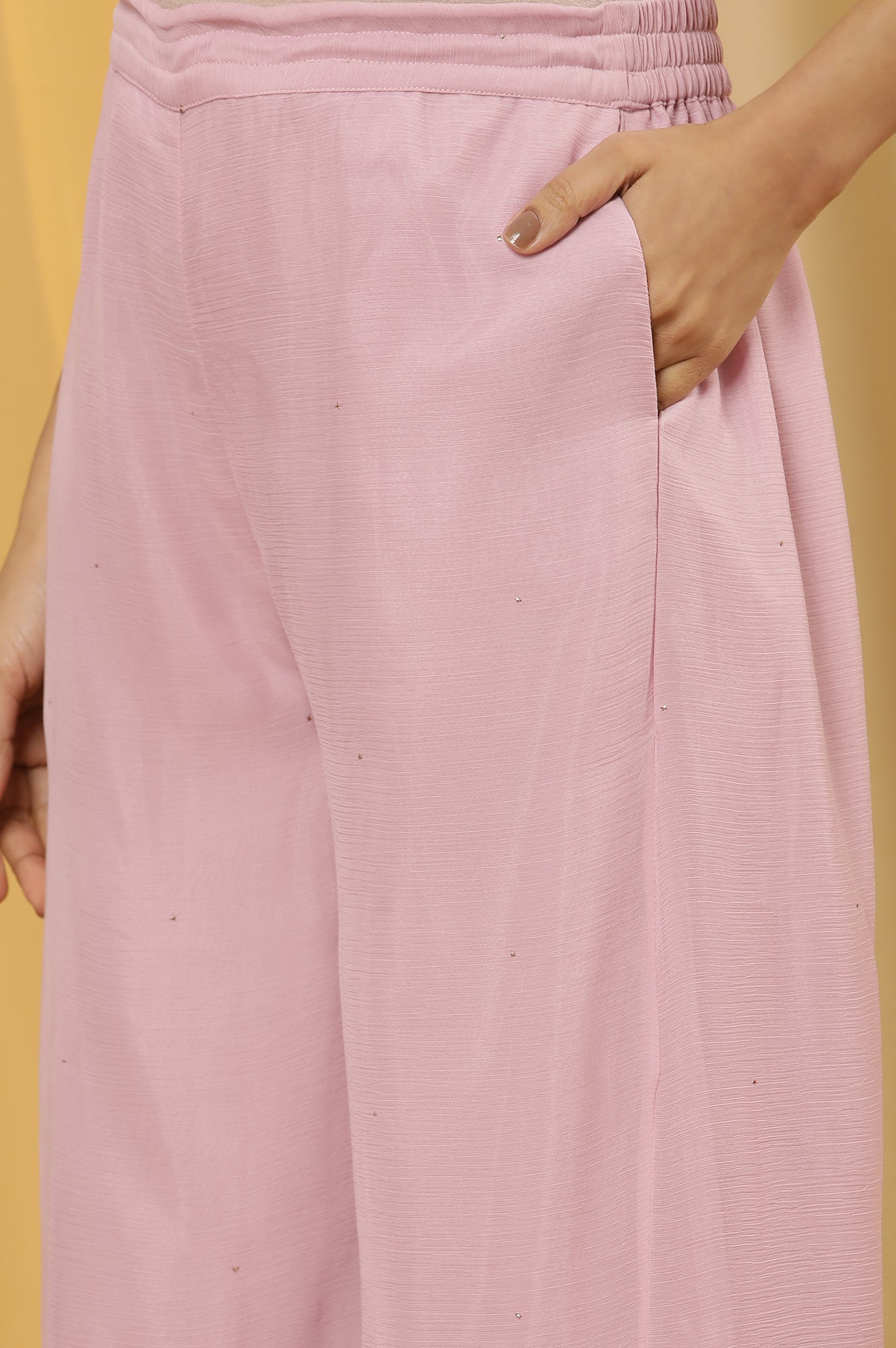 White Printed Pure Cotton Straight Kurta And Sharara Set