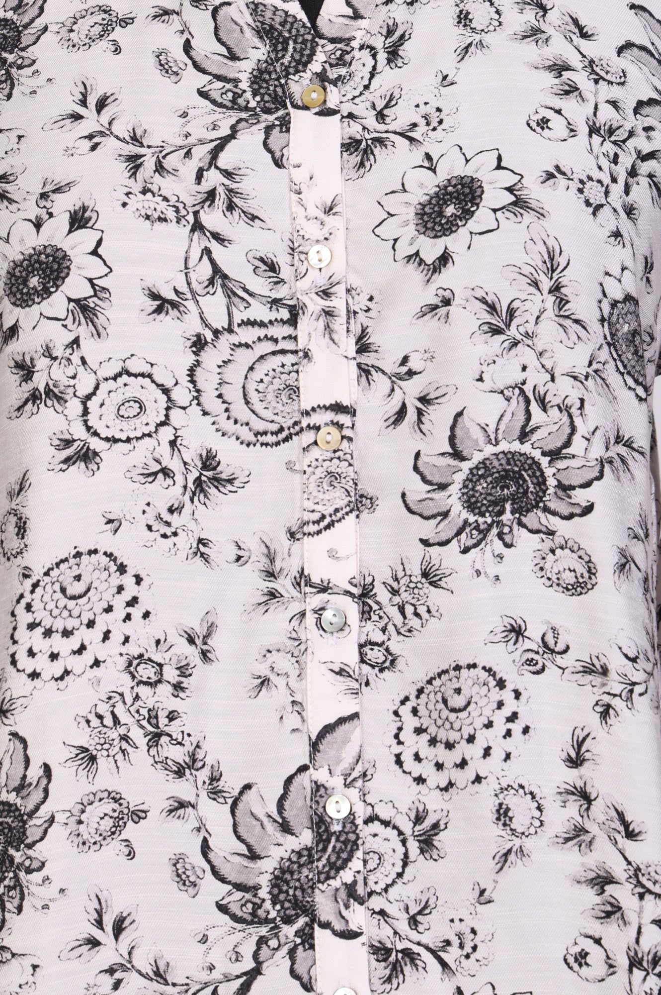 Off-White Geometric Printed Straight Shirt