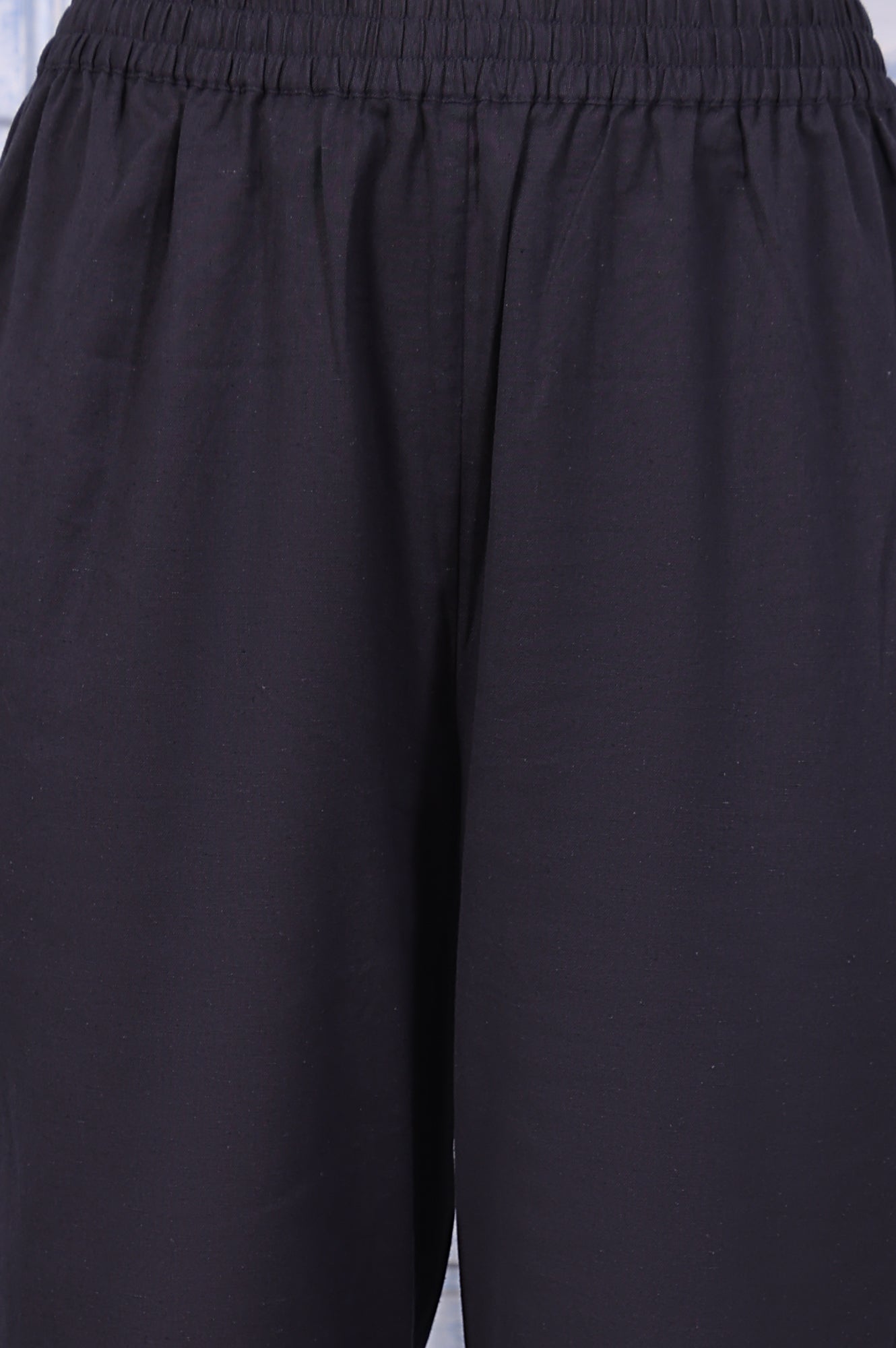 Black Floral Printed Beads Organza Flared Kurta, Cropped Flared Pants And Dupatta Set