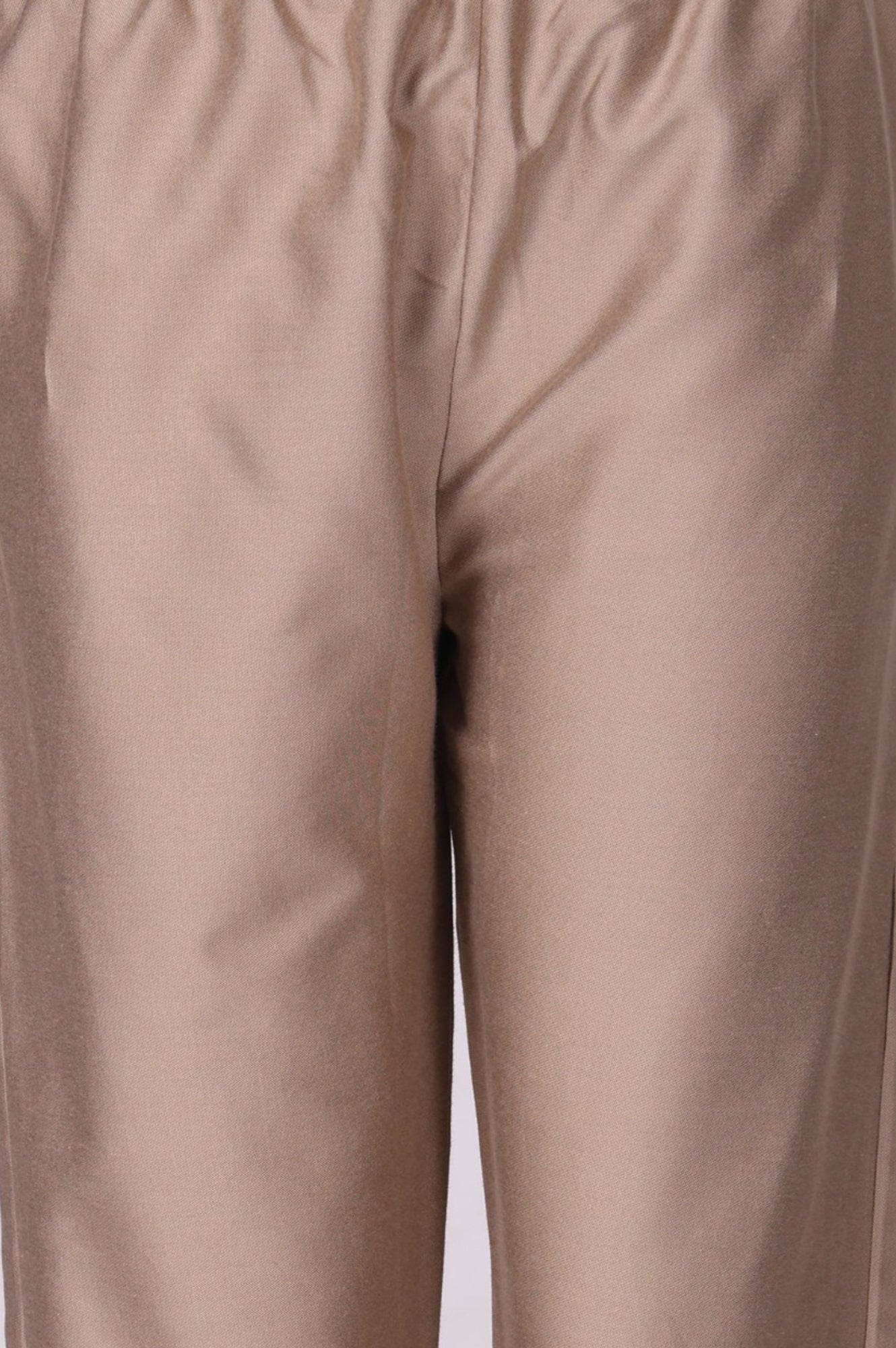 Beige Floral Printed Jacquard Straight Winter Kurta with Pants and Dupatta Set