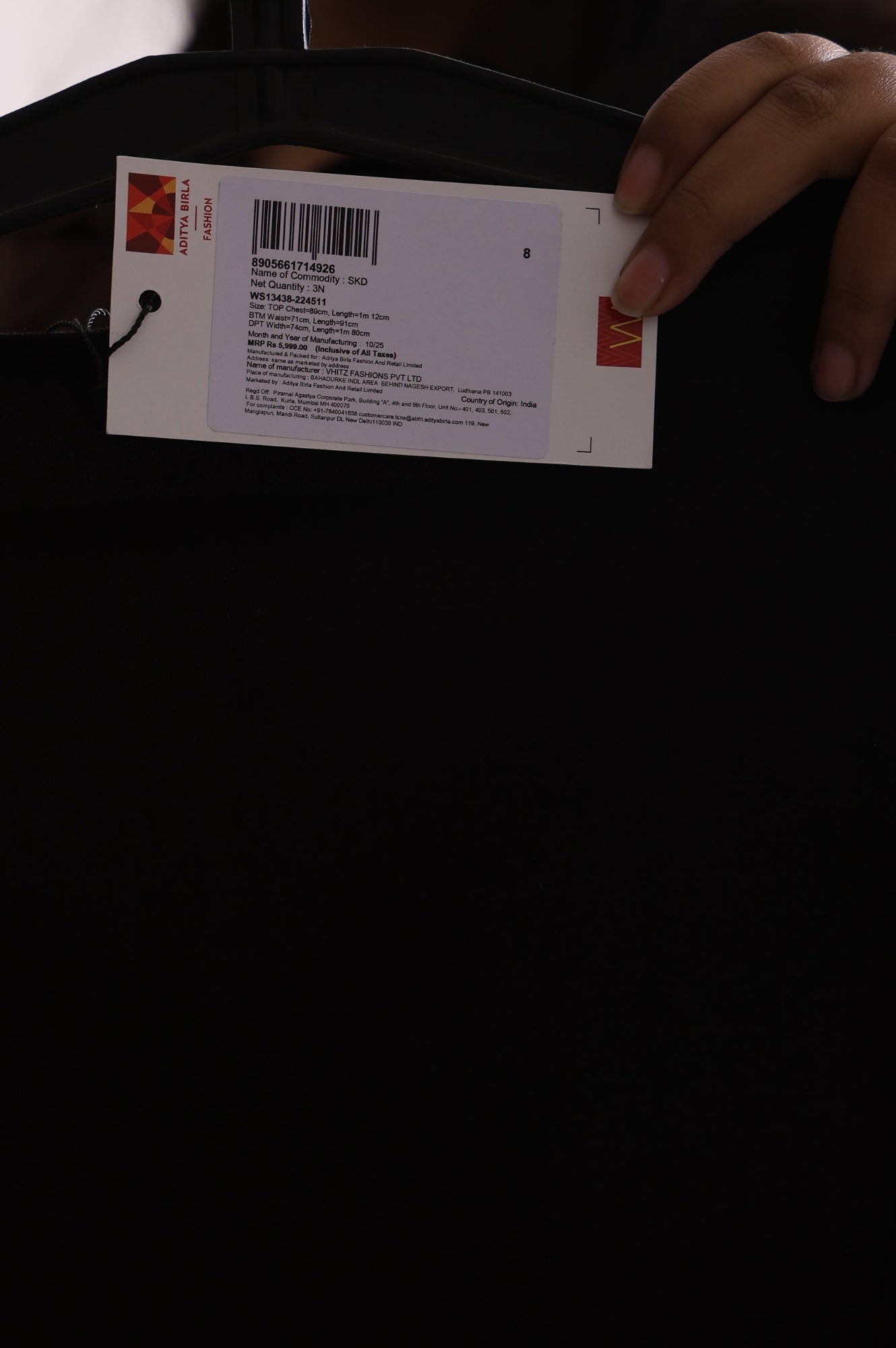 Black Solid Embroidered Straight Winter Kurta with Pants and Dupatta Set