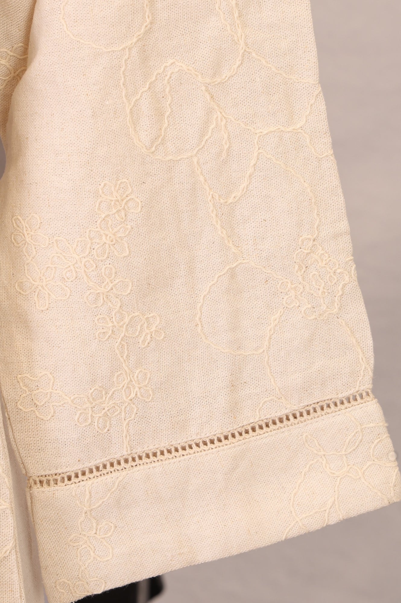 Off White Chikankari Rayon Straight Kurta with Pants Co-ord Set