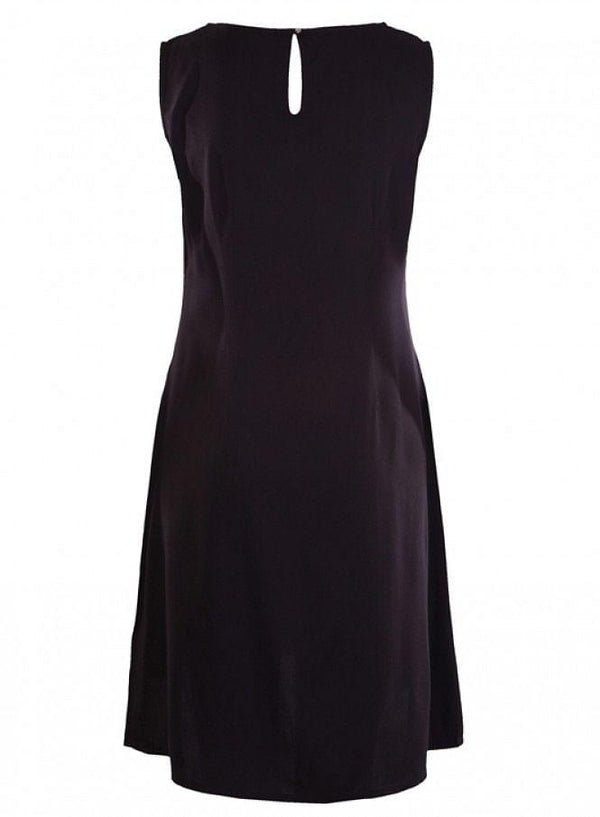 Black Printed Sleeveless kurta