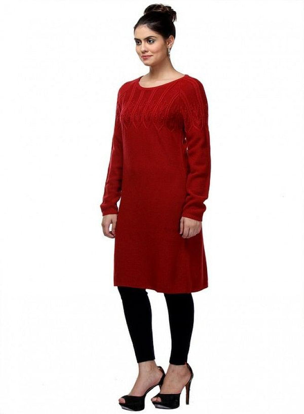 Red Full Sleeve kurta