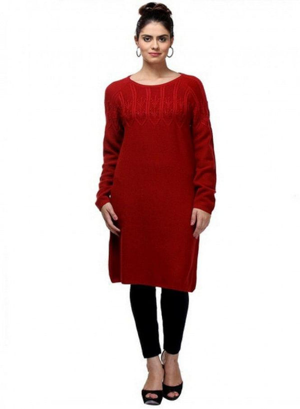 Red Full Sleeve kurta