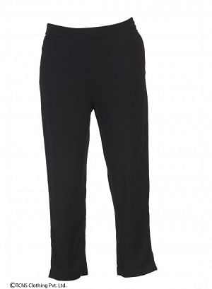 Black Ankle-Length Pants