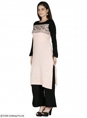 Pink Full Sleeve kurta