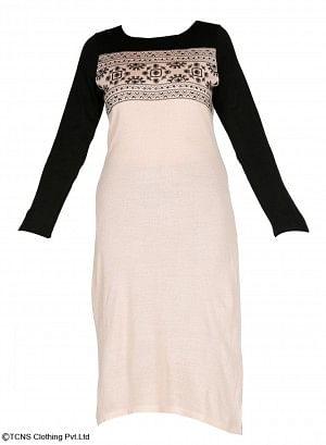 Pink Full Sleeve kurta - wforwoman