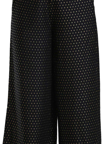 Black Parallel Pants