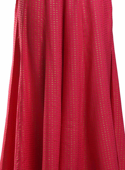 Pink Printed Culottes