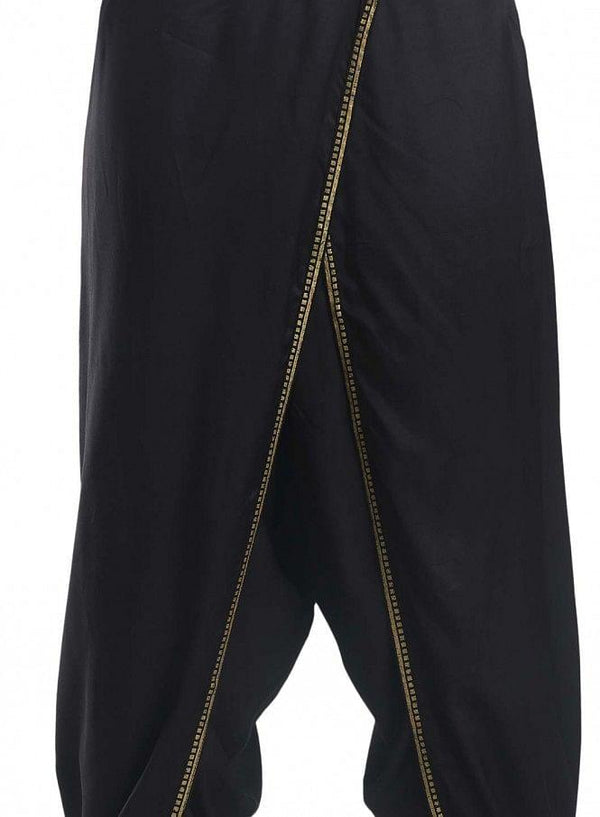 Black Dhoti Pants