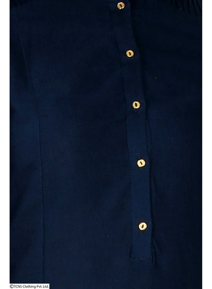 Blue 3/4 Sleeve kurta